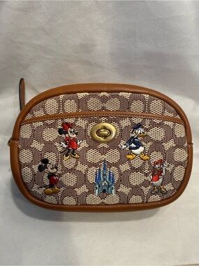 Coach X Disney Walt Disney World 50th Anniversary Embroidered Camera Bag